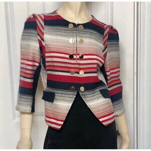 Y2K Blazer, Size M, Power Blazer, Rina Scimento Made in Italy